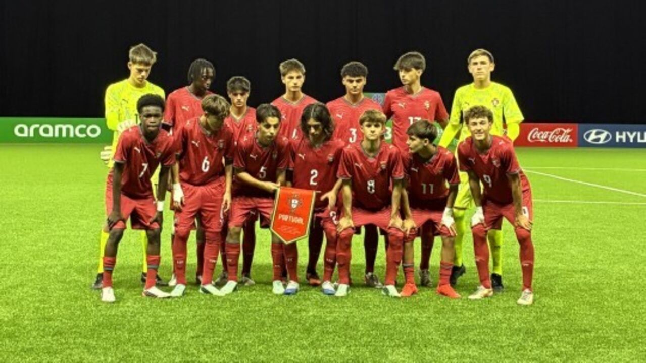 Seleção Nacional perdeu (2-5) frente à Zâmbia na final do caminho B do Mundial sub-15