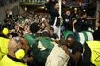 Festa em tons de verde e branco/Olhar Record