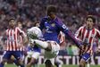 Amad Diallo em ação durante o Atlético Madrid-Man. United