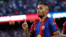 Gabriel Jesus a celebrar o seu golo contra o Getafe 