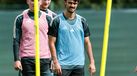 Jota no treino do Celtic
