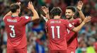 Rúben Dias, João Félix e Gonçalo Ramos na Seleção Nacional