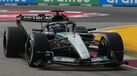 George Russell em ação no GP de Singapura