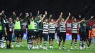 Jogadores do Sporting agradecem o apoio dos adeptos