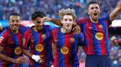 Anthony Gordon celebra estreia a marcar pelo Barcelona frente ao Getafe