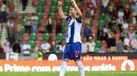 Oskar Pietuszewski celebra golo pelo FC Porto frente ao Marítimo