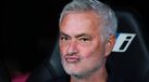 José Mourinho em protesto após a vitória do Real Madrid sobre o Villarreal