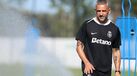 Sporting headcoach, Rui Borges, during the team training session at