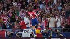 Pablo Barrios abriu o marcador no At. Madrid-Manchester United