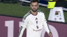 Bruno Fernandes quando foi substituído em Como
