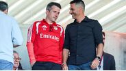 Marco Silva e Nélson Veríssimo à conversa
