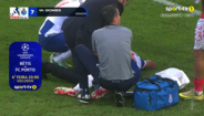 Preocupação para Farioli: William Gomes sai lesionado e de maca do Marítimo-FC Porto