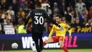 Kaique estreou-se pelo Sporting na vitória frente ao Lens