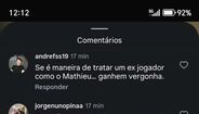 As reações dos adeptos na publicação do Sporting a parabenizar Mathieu
