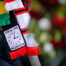 <![CDATA[ Memorial das v�timas do desastre a�reo de Munique vandalizado ]]>
