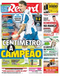 Capa do dia