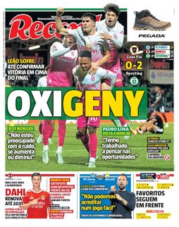 Capa do dia