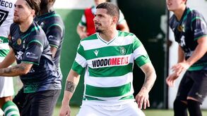 Bruno Coelho em estreia no Sp. Lourel