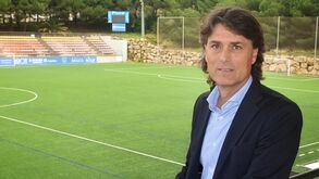 Julen Guerrero no estádio do CD Estepona