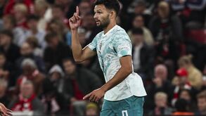 Gonçalo Ramos marcou à Dinamarca