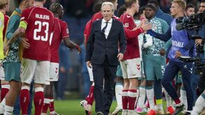 Jorge Jesus no Dinamarca-Portugal
