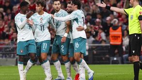 João Félix marcou no Dinamarca-Portugal