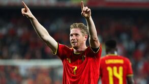 Kevin De Bruyne esteve em grande no Bélgica-Turquia