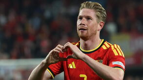 Bélgica-Turquia, 3-0: De Bruyne é mesmo dos diabos