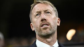 Sweden's national team captain Graham Potter looks on during the