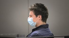 Rui Pinto na sala de julgamento