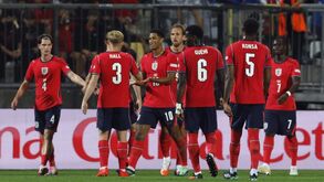 Inglaterra no encontro com a Croácia 
