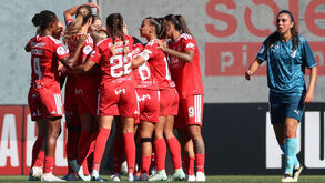 Benfica festeja goleada frente ao Sp. Braga