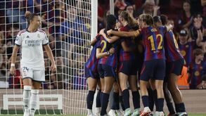 Barcelona celebra goleada contra o Real Madrid