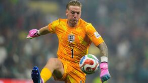 Jordan Pickford foi o guarda-redes titular de Inglaterra no Mundial'2026