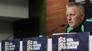 Hallgrimsson em conferência de imprensa