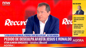 Vítor Almeida Gonçalves e o conflito entre Jesus e Ronaldo: «Há muita gente que não está a dizer o que pode e sabe...»