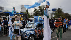Festa no adeus de Messi