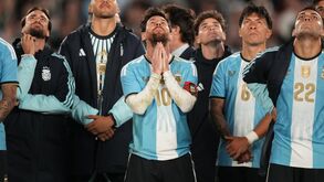 Lionel Messi no jogo de despedida