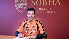 Mikel Arteta renova até 2030 com o Arsenal
