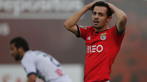 Bernardo Silva em jogo do Benfica B em 2013