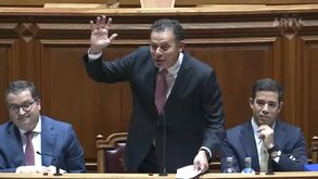"Dizia sempre para o ano é que vai ser e passado muito tempo lá aconteceu": Montenegro faz referência desportiva em debate