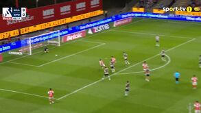 GOLO! Braga, Rui Silva (p.b.) aos 41', Braga 1-0 Sporting
