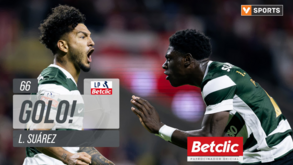 Luis Suárez foi lançado por Rui Borges e fez o empate de cabeça na Pedreira 7 minutos depois