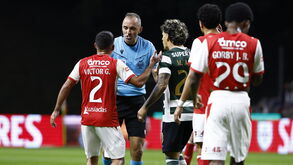 João Pinheiro esteve no Sp. Braga-Sporting 