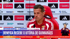 Marco Silva explica situação clínica do plantel: quatro baixas para Guimarães