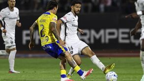 Messeguem em ação no Académico Viseu-Estoril