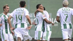 Clemmensen celebra golo pelo Rio Ave frente ao Nacional