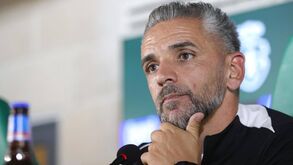 Rui Borges em conferência de imprensa