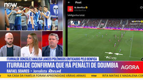 «Quem fez aquela publicação do Benfica é especialista em geometria ou tem uma régua para dizer que não é um centímetro?» 