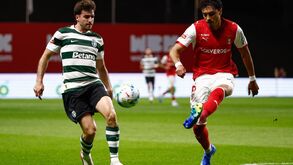 Ioannidis em ação diante do Sp. Braga